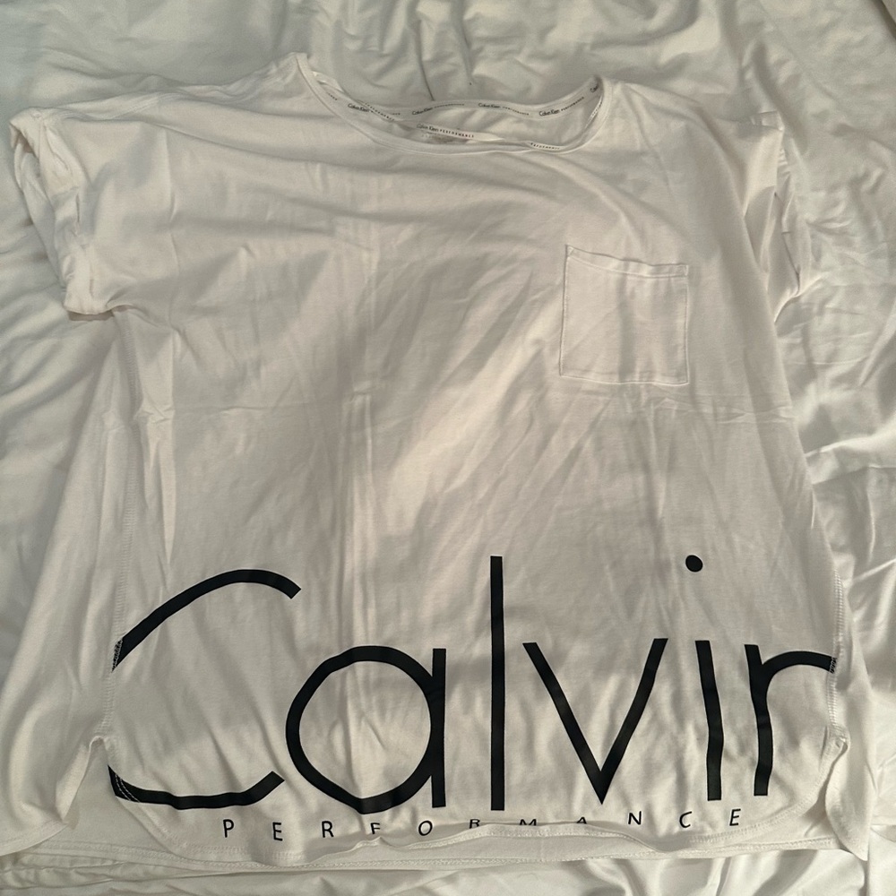 Calvin Klein Performance White T-Shirt